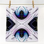 Patterns Fractal Background Digital Face Towel Front