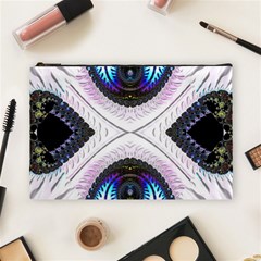 Patterns Fractal Background Digital Cosmetic Bag (large)