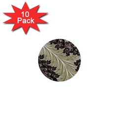 Pattern Decoration Retro 1  Mini Buttons (10 Pack)  by Wegoenart