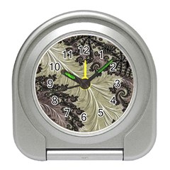 Pattern Decoration Retro Travel Alarm Clock