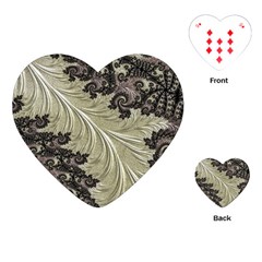 Pattern Decoration Retro Playing Cards (heart) by Wegoenart