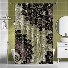 Pattern Decoration Retro Shower Curtain 48  X 72  (small)  by Wegoenart