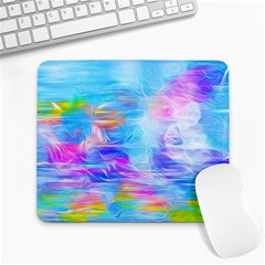 Background Drips Fluid Colorful Large Mousepads by Wegoenart