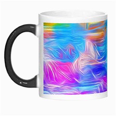 Background Drips Fluid Colorful Morph Mugs by Wegoenart