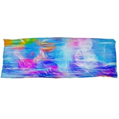 Background Drips Fluid Colorful Body Pillow Case (dakimakura) by Wegoenart