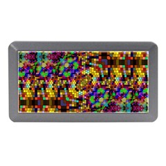 Color Mosaic Background Wall Memory Card Reader (mini) by Wegoenart