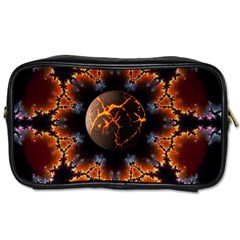 Fractal Space Fantasy Toiletries Bag (one Side) by Wegoenart