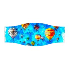 Hot Air Balloon Sky Art Watercolor Stretchable Headband