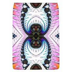 Pattern Texture Fractal Colorful Removable Flap Cover (l) by Wegoenart