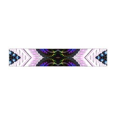 Pattern Texture Fractal Colorful Flano Scarf (mini) by Wegoenart