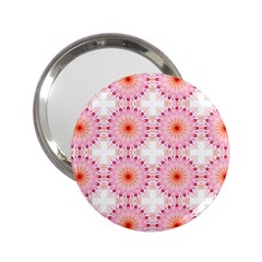 Make A Wish Banner Fractals Pink 2 25  Handbag Mirrors by Wegoenart