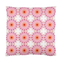 Make A Wish Banner Fractals Pink Standard Cushion Case (two Sides) by Wegoenart