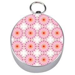 Make A Wish Banner Fractals Pink Silver Compasses by Wegoenart