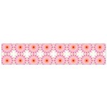 Make A Wish Banner Fractals Pink Small Flano Scarf Front