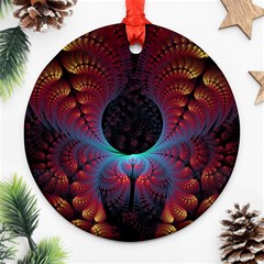 Abstract Abstracts Geometric Ornament (round) by Wegoenart