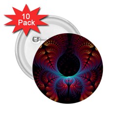 Abstract Abstracts Geometric 2.25  Buttons (10 pack) 