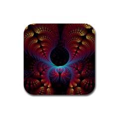 Abstract Abstracts Geometric Rubber Square Coaster (4 pack) 