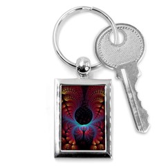 Abstract Abstracts Geometric Key Chains (rectangle)  by Wegoenart