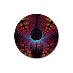 Abstract Abstracts Geometric Magnet 3  (Round)