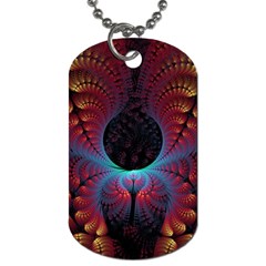 Abstract Abstracts Geometric Dog Tag (One Side)