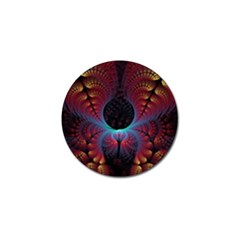 Abstract Abstracts Geometric Golf Ball Marker (4 pack)