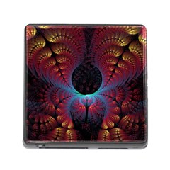 Abstract Abstracts Geometric Memory Card Reader (Square 5 Slot)