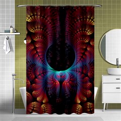 Abstract Abstracts Geometric Shower Curtain 48  x 72  (Small) 