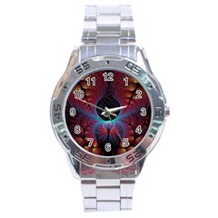 Abstract Abstracts Geometric Stainless Steel Analogue Watch by Wegoenart