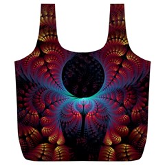 Abstract Abstracts Geometric Full Print Recycle Bag (XL)