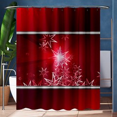 Christmas Candles Shower Curtain 60  X 72  (medium)  by Wegoenart