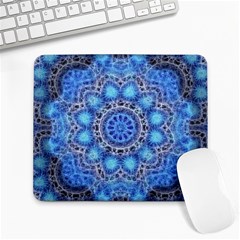 Fractal Mandala Abstract Large Mousepads by Wegoenart