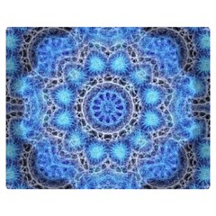 Fractal Mandala Abstract Double Sided Flano Blanket (medium)  by Wegoenart