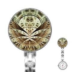 Pattern Nature Desktop Fractals Stainless Steel Nurses Watch by Wegoenart