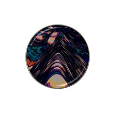 Pattern Texture Fractal Colorful Hat Clip Ball Marker (4 Pack) by Wegoenart