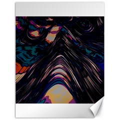 Pattern Texture Fractal Colorful Canvas 18  X 24  by Wegoenart