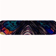 Pattern Texture Fractal Colorful Large Bar Mats by Wegoenart