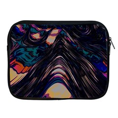 Pattern Texture Fractal Colorful Apple Ipad 2/3/4 Zipper Cases by Wegoenart