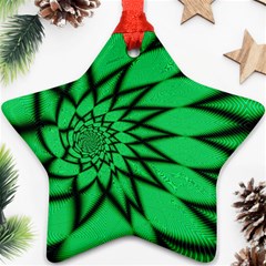 The Fourth Dimension Fractal Ornament (star) by Wegoenart