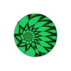 The Fourth Dimension Fractal Magnet 3  (round) by Wegoenart