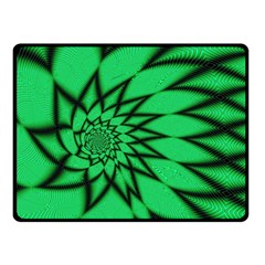 The Fourth Dimension Fractal Fleece Blanket (small) by Wegoenart