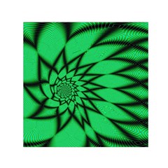 The Fourth Dimension Fractal Small Satin Scarf (square) by Wegoenart