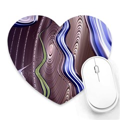 Art Design Decoration Card Color Heart Mousepads by Wegoenart