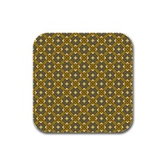 Digital Art Art Artwork Abstract Rubber Square Coaster (4 Pack)  by Wegoenart