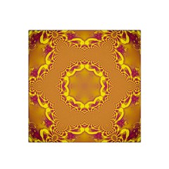 Abstract Fractal Pattern Washed Out Satin Bandana Scarf by Wegoenart