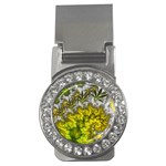 Fractal Mobius Dragon Marijuana Money Clips (CZ)  Front