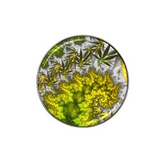 Fractal Mobius Dragon Marijuana Hat Clip Ball Marker (4 pack)