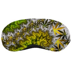 Fractal Mobius Dragon Marijuana Sleeping Masks