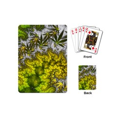 Fractal Mobius Dragon Marijuana Playing Cards (Mini)