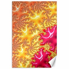 Fractal Math Mathematics Science Canvas 24  X 36  by Wegoenart