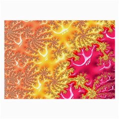 Fractal Math Mathematics Science Large Glasses Cloth